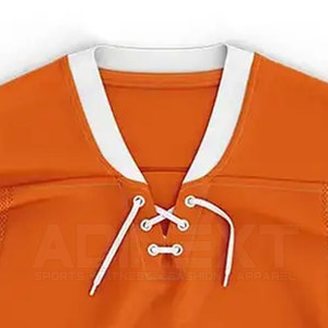 Service OEM, nouvelle arrivée, maillot de hockey sur glace de haute qualité, 100% polyester, couleur et logo personnalisés, unisexe, adultes, nom d'équipe personnalisé - Product Image 5