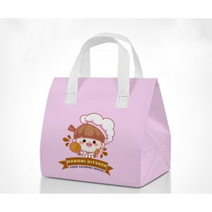 Sac isotherme réutilisable non tissé avec logo personnalisé pour le stockage quotidien des aliments - Product Image 5