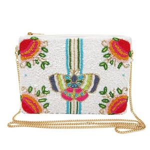 Top Fancy hecho a mano con cuentas bordado de hojas bolso de mano hermoso elegante lindo último nuevo diseño de moda de lujo para niñas - Product Image 4