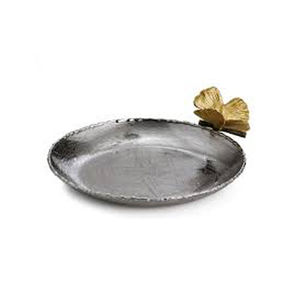 Plateau de service galvanisé en métal avec poignée en métal, plateaux pour servir les aliments, stockage utilisé dans la chambre, la cuisine, le salon et l'extérieur. - Product Image 6