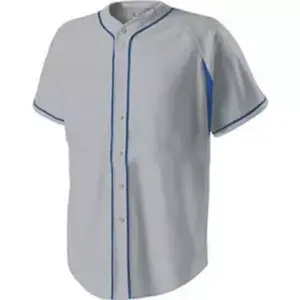 Nuevo logotipo personalizado, ropa de equipo en blanco, camisetas de béisbol para hombres, camiseta de béisbol ligera transpirable de secado rápido, OEM personalizado - Product Image 2