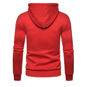 Wholesale Bulk Plain Blank Full Zip Winter Digital Printing 100% Cotton Breathable Men's Regular Fit <b>Gym</b> <b>Hoodies</b> Tracksuit - Product Image 3