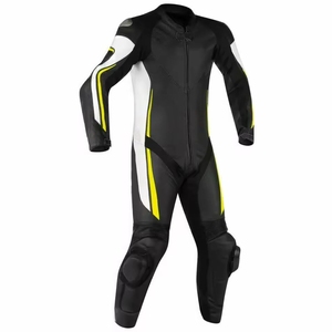 Personalizado Hombres Traje de carreras de motos de una pieza de cuero Biker Race Suit para motociclistas - Product Image 4