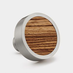 Classic Design Wooden Round Solid Brass Door <b>Knobs</b> <b>for</b> Home <b>Dresser</b> Door Cabinet Furniture Decorative Kitchen Wardrobe Handle - Product Image 4