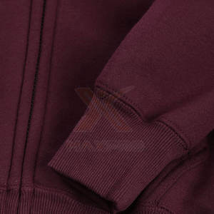 Sudaderas con cremallera de alta calidad para hombre, estilo urbano, básicas, de color sólido, extragrandes. - Product Image 5