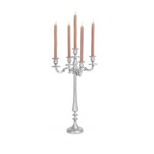 Candelabro de Metal Dorado de Última Moda 2025 para Bodas, Cenas, Fiestas, Decoración, Candelabro de Pie de 5 Brazos, Centros de Mesa - Product Image 2