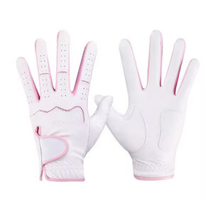 Gants de golf personnalisés de haute qualité en cuir de mouton, fabrication directe d'usine, avec logo personnalisé. - Product Image 1