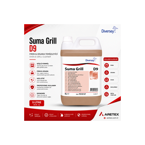 Suma Grill D9 5L/5,60kg Sgrassatore Pesante Prodotto per la Pulizia di Griglie e Forni - Product Image 1
