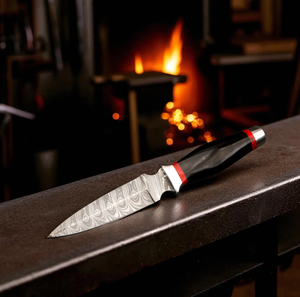 มีดเชฟเหล็กดามัสกัสที่จับไม้สำหรับมืออาชีพใบมีด - Product Image 4