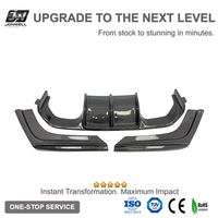 Diffuseur arrière universel en fibre de carbone style Vor, best-seller, pour pare-chocs BMW F80 M3 F82 F83 M4 2014-2021 S9