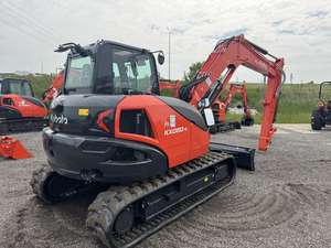 Performances élevées pour l'excavatrice sur chenilles KX080-4, pompe Kawasaki d'occasion, roulement, moteur, engrenage, modèle 2023, 22 tonnes, stock disponible, livraison rapide - Product Image 4