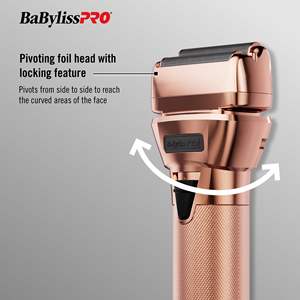 Afeitadora Eléctrica para Hombre con Batería Intercambiable, hasta 3 Horas de Autonomía, Doble Lámina para un Afeitado Preciso, Cabezal Giratorio, Lavable - Product Image 3