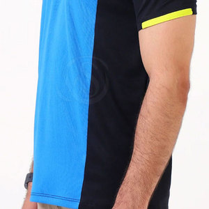 เสื้อยืดผู้ชายผ้าฝ้ายแท้ 100% สีพื้นแบบกำหนดเอง แห้งเร็ว ระบายอากาศได้ดี คุณภาพสูง ราคาขายส่ง พิมพ์โลโก้ ขายดีที่สุด - Product Image 5