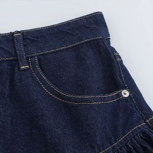 กระโปรงยีนส์เอวสูงสำหรับผู้หญิงกระโปรงคาร์โก้ Y2k มีกระเป๋าสำหรับ Y2k - Product Image 3