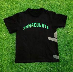 Camiseta transpirable de alta calidad Aceptar logotipo personalizado gráfico Vlon diseñador marca personalizada impresión algodón hombres camisetas - Product Image 3