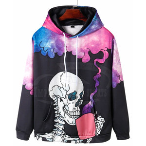 เสื้อฮู้ดผ้าฝ้าย100% สำหรับผู้ชายพิมพ์ลายซับลิเมชันสำหรับงานหนักเสื้อฮู้ดสำหรับฤดูหนาว - Product Image 1