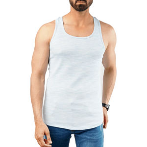 Meilleurs débardeurs de gymnastique pour hommes 2024 maillots respirants pour hommes vêtements de Fitness débardeurs unis pour les Offre Spéciale - Product Image 4