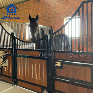 باب أرجوحة أمامي من الخيزران والخيزران ، مخصص عالي الجودة ، الحصان الأوروبي ، كشك الحصان المستقر - Product Image 3