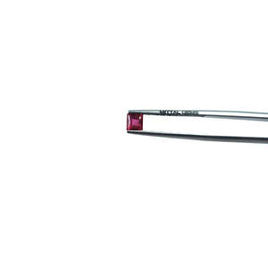 Rubis naturels de haute qualité de Bangkok, carrés calibrés de 4 mm et 5 mm, Tanzanite taille émeraude, pierres précieuses en vrac, couleur verte et rouge - Product Image 3