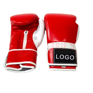 Gants de boxe professionnels avec logo personnalisé, en cuir de vache véritable, pour hommes et femmes, pour l'entraînement et le Muay Thai, vente en gros - Product Image 6