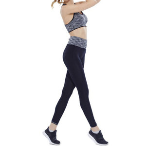 Conjunto de Yoga de Alta Calidad para Mujer, 2 Piezas, Transpirable, de Secado Rápido, Spandex/Poliéster, Diseño Sólido, Ropa Deportiva - Product Image 4