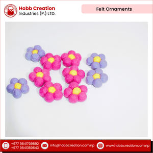 Elegant Wool Felt Christmas Decorations <b>Beautiful</b> Ornaments - Product Image 3