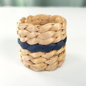 Vente en gros ronds de serviette bling porte-jacinthe d'eau anneaux de serviettes décoration de table pour client grossiste - Product Image 3