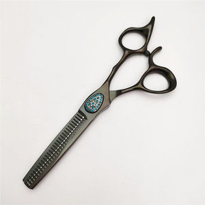Hot Selling Right-Handed Precision Japanese Professional 4Cr13 Stainless Steel Double Barber <b>Thinning</b> Hair Scissors Beauty - Product Image 4