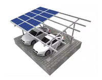 Système de montage solaire pour carport en aluminium anodisé argenté de haute qualité, fabriqué au Vietnam, avec pince intermédiaire 6005-T5 et garantie de 10 ans