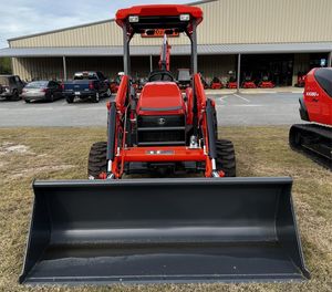 Tracteur M62 4x4 de 50 CV avec chargeur et pelle rétrocaveuse, idéal pour les travaux de jardinage et agricoles - Product Image 2