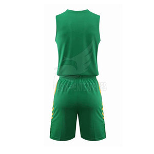 Custom Made Men's Adult Sleeveless Basketball Uniform 100% Polyester Mesh Fabric Elastic Waist Quick Dry Breathable Customized - Product Image 3