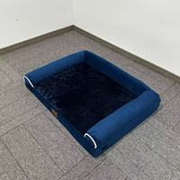 Lit pour chien et chat personnalisé, écologique, en forme de canapé, avec rembourrage en éponge pour un sommeil profond, amovible, lavable, rectangulaire, épais, tapis chaud, niche pour chien