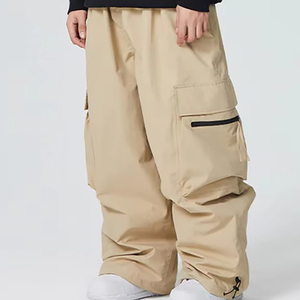 Pantalones de chándal holgados nuevos y elegantes de alta calidad al por mayor, pantalones de chándal de cintura alta con cordón de pierna ancha para hombre, pantalones de chándal de gran tamaño con diseños personalizados - Product Image 6