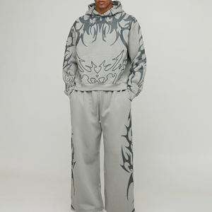 Fourniture directe par l'usine de survêtements de haute qualité pour hommes imprimés de logo personnalisé survêtements de la mode pour hommes - Product Image 1