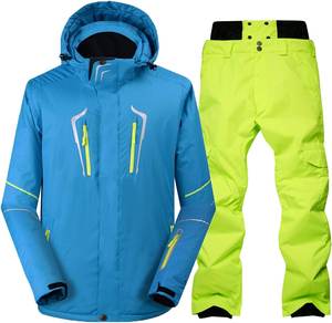 Traje de Esquí Térmico Impermeable para Hombre y Mujer |   Conjunto de Chaqueta y Pantalones de Snowboard para Invierno, Resistentes al Viento - Product Image 4