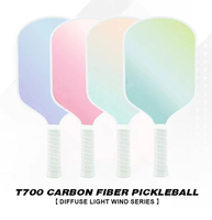 Paleta de Pickleball de Diseño Moderno de 16 mm, con Núcleo de Panal de PP y Superficie de Fibra de Vidrio, Ideal para Principiantes