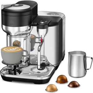 Professionelle Halbautomatische Edelstahl-Espressomaschine <span class=keywords><strong>Vertuo</strong></span> Creatista Elektrische Kapsel-Kaffeemaschine & Milchaufschäumer - Product Image 1