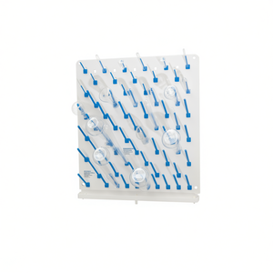 ที่วางอุปกรณ์ในห้องปฏิบัติการแบบติดผนังพร้อมที่จับตามหลักสรีรศาสตร์จาก Burkle GmbH ใช้งานง่าย - Product Image 2