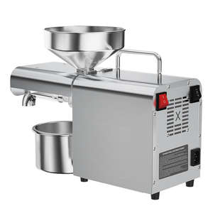 Presse à huile automatique à petite échelle pour arachides, soja, sésame, amandes, noix, <span class=keywords><strong>moringa</strong></span>, pépins de raisin, usage domestique - Product Image 4