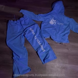 เสื้อสเวตเตอร์ unisex คุณภาพระดับพรีเมี่ยมเสื้อสเวตเตอร์450ผ้าคอตตอนผ้าฟลีซ OEM - Product Image 3