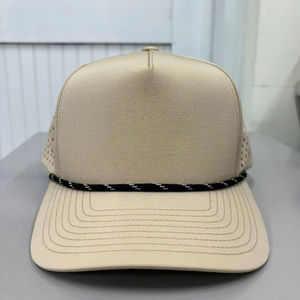 Casquette d'extérieur réglable de haute qualité, casquette perforée imperméable OEM Logo personnalisé et casquette de golf en tissu au Vietnam - Product Image 1