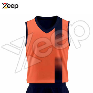 ชุดกีฬาผู้ใหญ่แบบยูนิเซ็กซ์รุ่นใหม่ ระบายอากาศได้ดี ปรับแต่งได้ ผลิตจากผ้าโพลีเอสเตอร์ 100% ชุดวอลเลย์บอลคุณภาพสูง บริการ OEM - Product Image 3