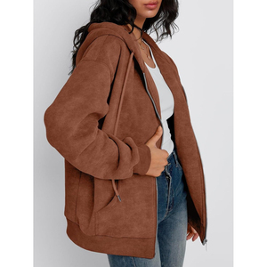 100% <b>Top</b> High Quality <b>Distressed</b> Hoodies for Women 2025 Latest Design Pullover Winter Eco-Friendly Canvas Front Logo Hooded - Product Image 4