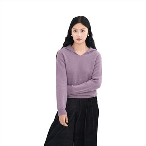 Sudadera informal sólida para mujer, Sudadera con capucha con estampado personalizado, jersey de otoño e invierno, jersey con capucha transpirable para mujer - Product Image 4