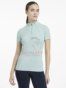 Control de humedad ligero secado rápido diseño suave capa base venta al por mayor mujeres equitación capa base estiramiento sin costuras - Product Image 5