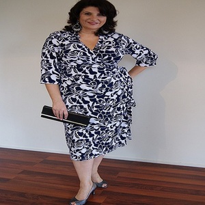 เสื้อลูกไม้ผ้าฝ้ายสีฟ้าลำลองสำหรับผู้หญิงขนาดใหญ่พิเศษคอวีแขนสั้นพิมพ์ลายชายหาดเสื้อตัวสั้นเอวสูงธรรมชาติ - Product Image 4