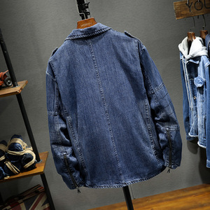 แจ็กเก็ตยีนส์เดนิมใส่สบายสำหรับผู้ชายผู้หญิงเด็กเสื้อแจ็กเก็ตผ้าเดนิมมีหลายสีและดีไซน์ - Product Image 4