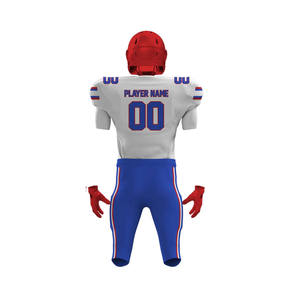 Nouvel Arrivage 2026 Ensemble d'uniformes de football américain respirant et anti-humidité à manches courtes, grande taille, personnalisable 100% - Product Image 5