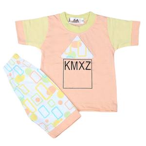 Traje de Manga Corta para Niño 4540 - Color Durazno - Product Image 2