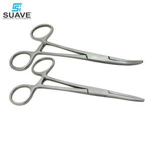 SUAVE SURGICAL INSTRUMENTS Pinzas para hemostato de mosquitos, pinzas de bloqueo curvadas, pinzas Kelly - Product Image 5